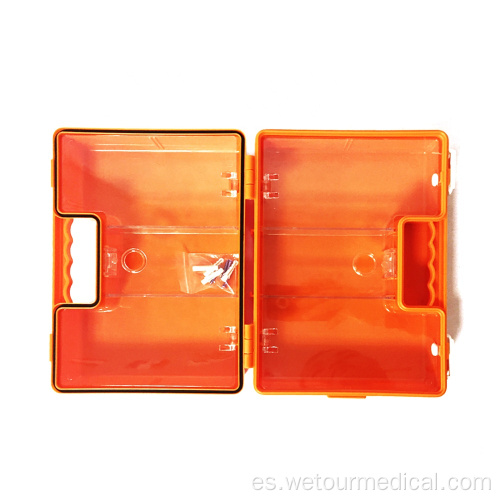 Caja de plástico de primeros auxilios de bolsa vacía portátil médica